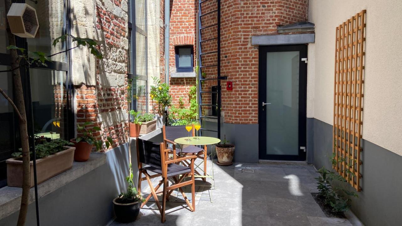 Duplex In Historical Centre With Private Courtyard Apartman Antwerpen Kültér fotó