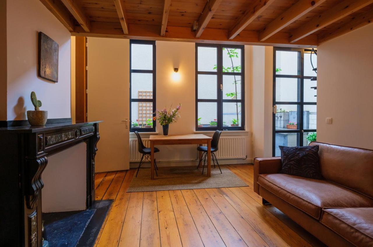 Duplex In Historical Centre With Private Courtyard Apartman Antwerpen Kültér fotó